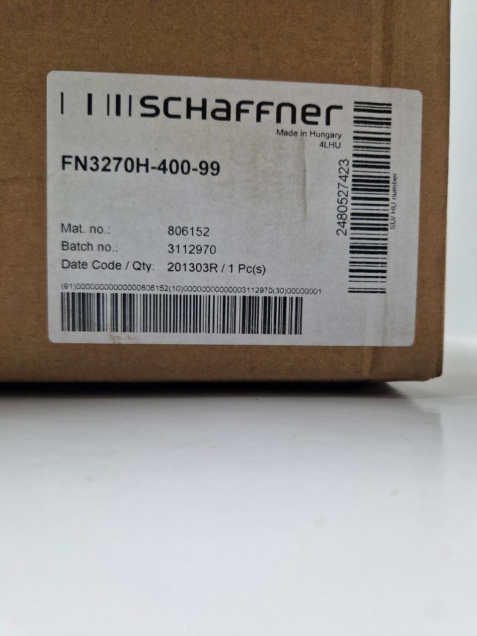 SCHAFFNER FN 3270H-400-99, Compact EMC filter for industrial motor drive applications