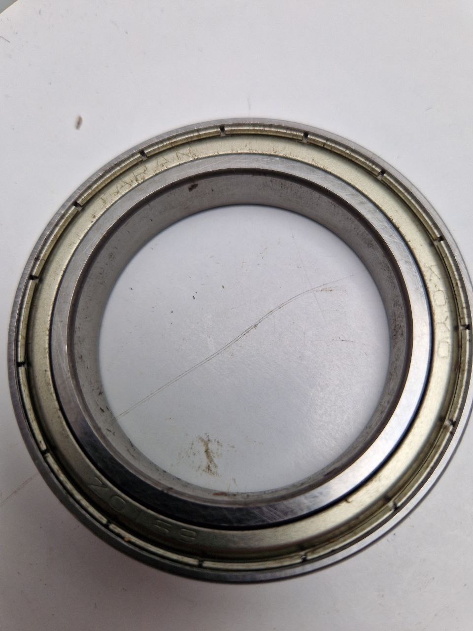 Koyo 69102 Caged Round Bore Deep Groove Ball Bearing, 50 mm Dia Bore, 72 mm OD, 1 Row, 12 mm W, 18.2 kN Dynamic/11.7 kN Static Load