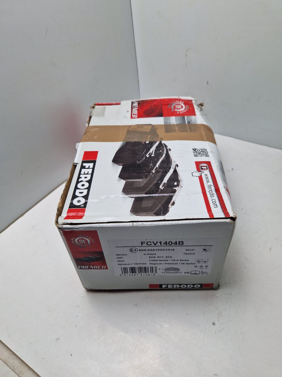 FERODO FCV1404B brake pads set for IVECO MAGELYS for MAN E2000 for ERF ECL