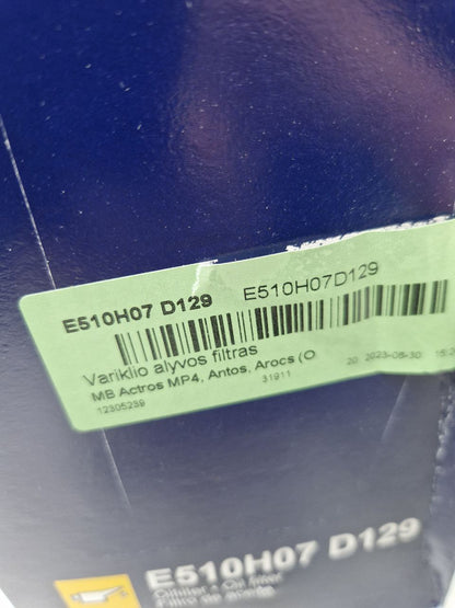 Oil filter Hengst  E510H07 D129  (Request price)