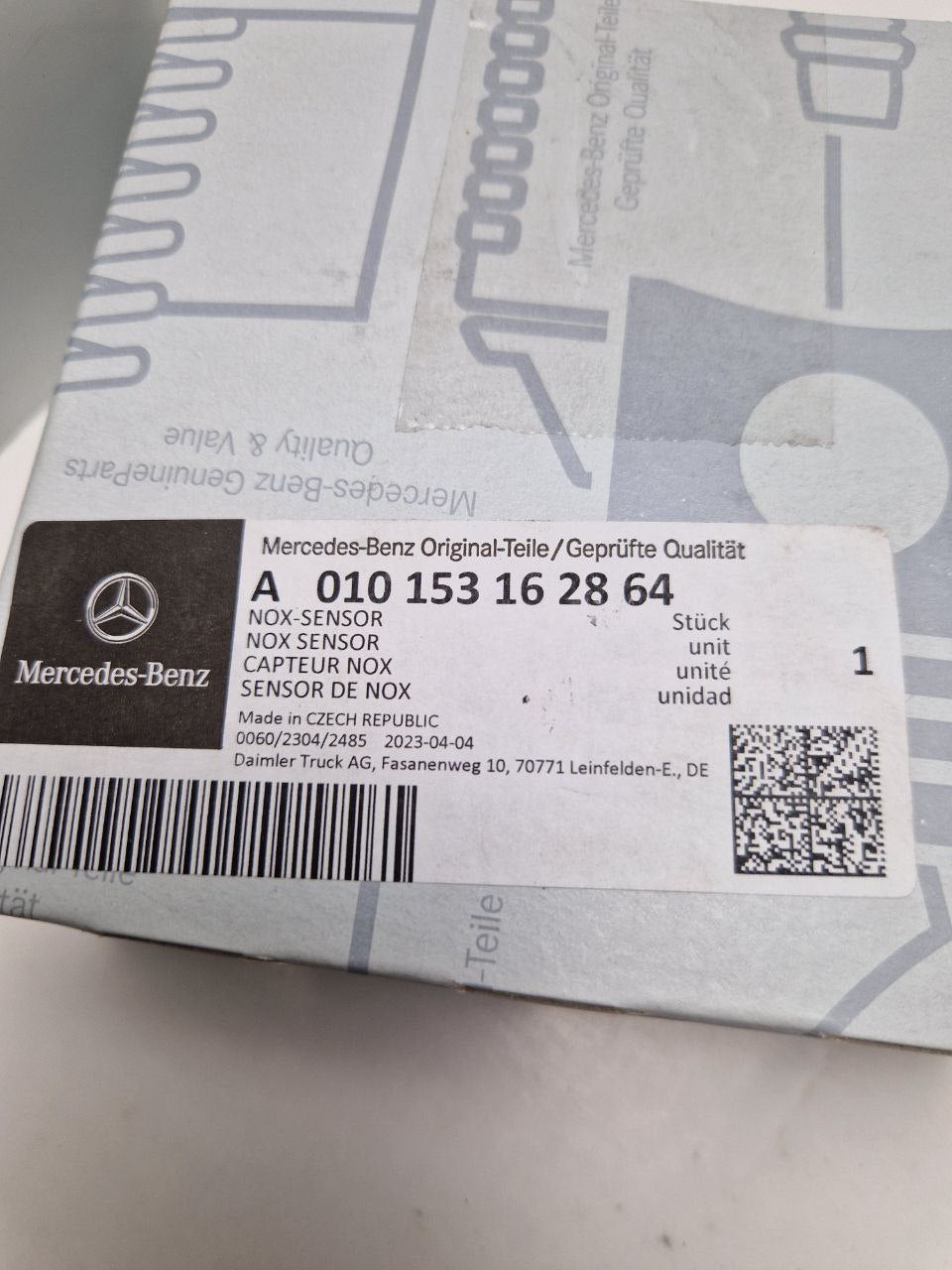 Nitrogen oxide (NOx)-SENSOR A 010 153 16 28 64 Mercedes-Benz Original Parts  (Request price)