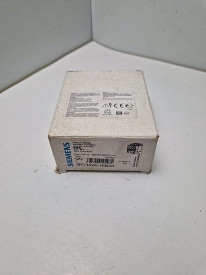 SIEMENS SIRIUS 3RT1024-1BB40, POWER CONTACTOR 24V, AC-3: 5,5kW 400V  (Request price)