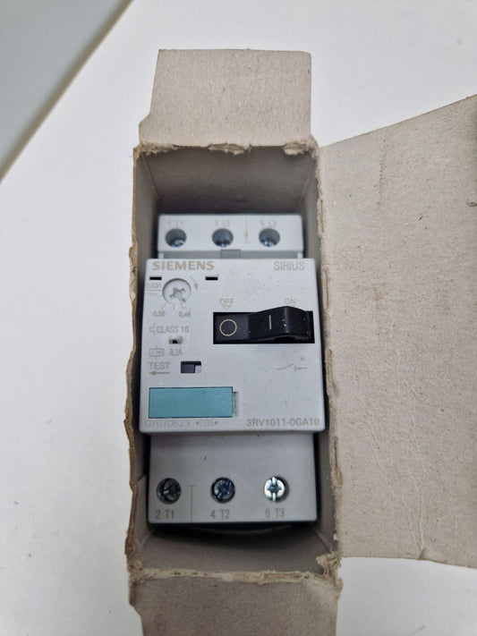 SIEMENS SIRIUS 3RV1011-OGA10, automatic circuit breaker S00 0.45-0.63A  (Request price)