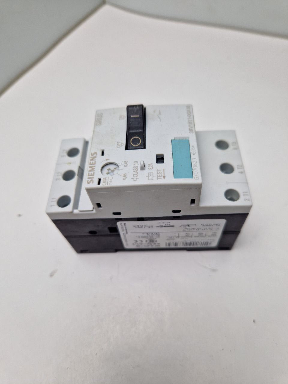 SIEMENS SIRIUS 3RV1011-OGA10, automatic circuit breaker S00 0.45-0.63A  (Request price)