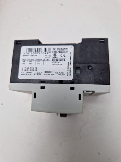 SIEMENS SIRIUS 3RV1011-0BA10, Molded case circuit breaker  0.14-0.2A  (Request price)