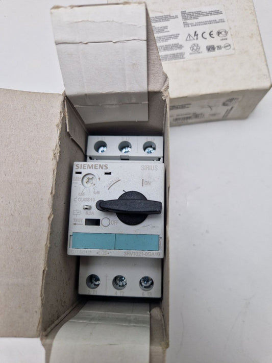 SIEMENS SIRIUS 3RV1021-0GA10, Power switch  0.45-0.63A  (Request price)