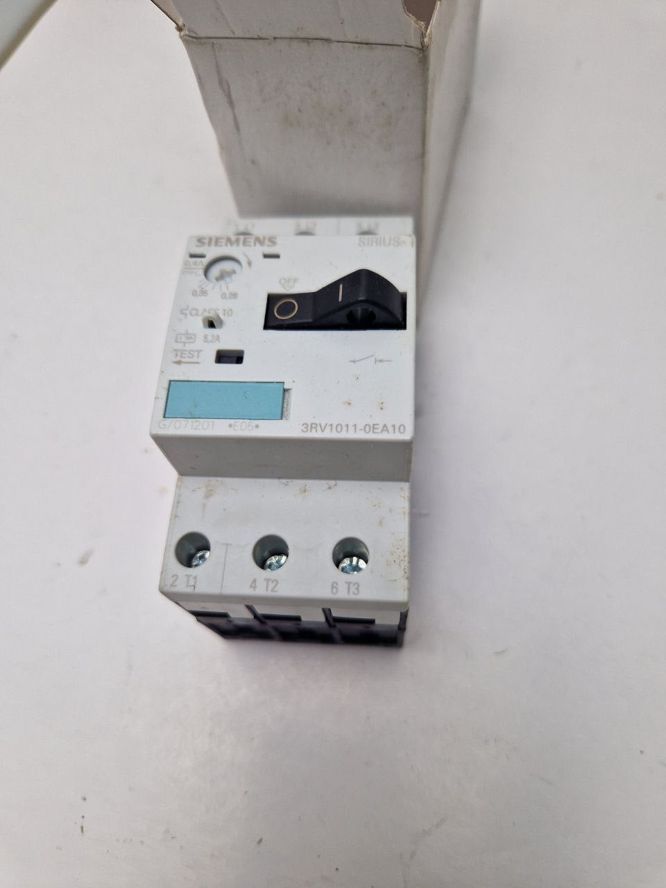 SIEMENS SIRIUS 3RV1011-0EA10, circuit breaker  0.28-0.4A, GB14048.2-2001/50Hz  (Request price)