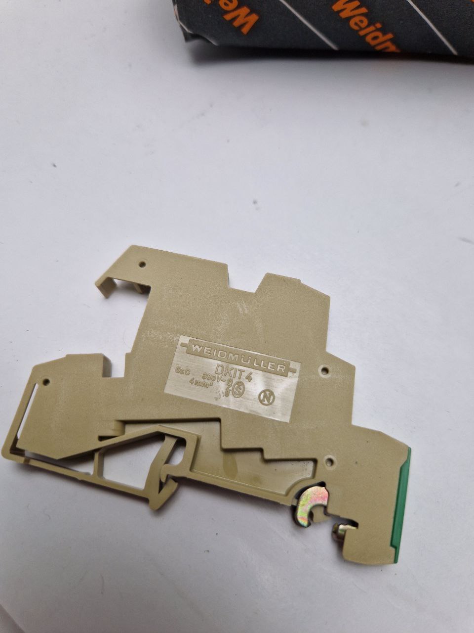 Terminal blocks 4 mm² Weidmüller DKIT4 BL/GG 058266  (Request price)