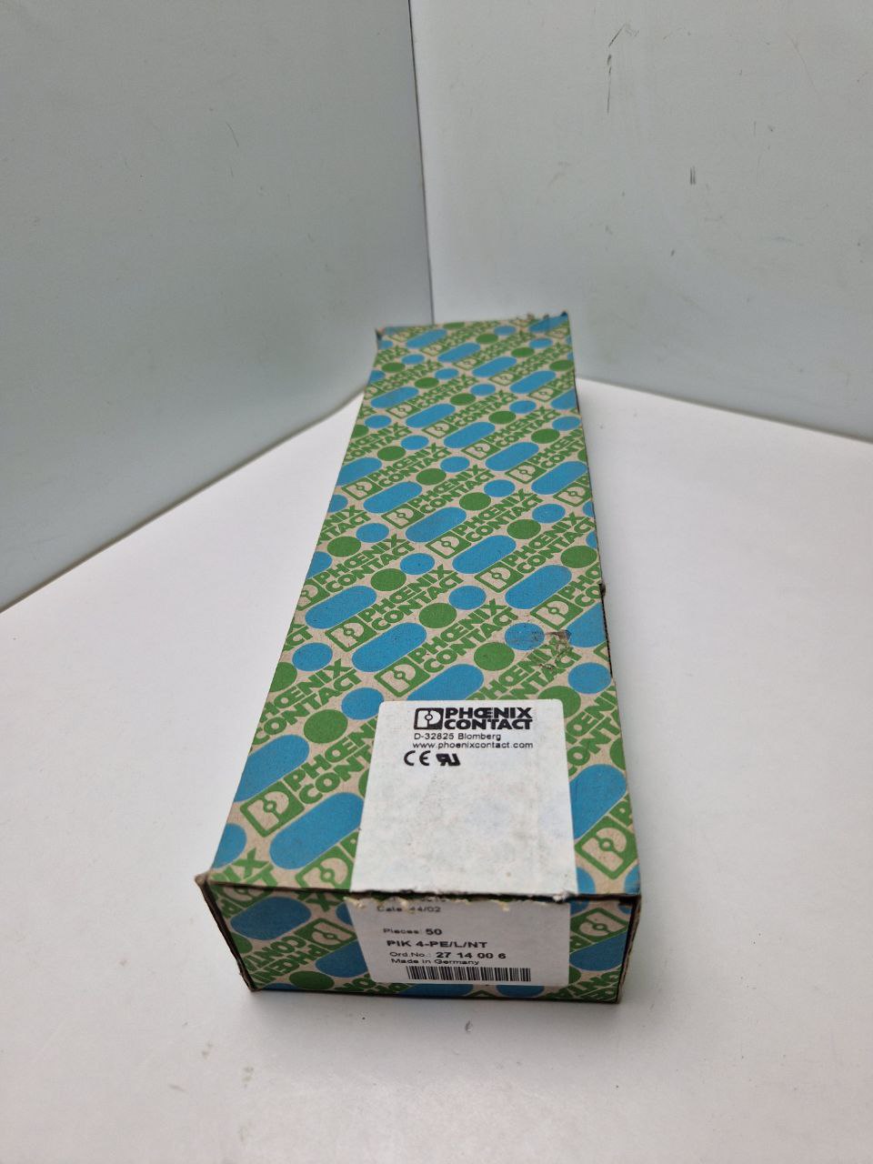 Phoenix Contact PIK 4-PE/L/NT; 2714006 protective conductor terminal triple gray, 400 V / 32A  (Request price)
