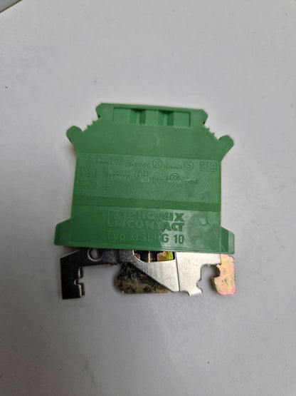 PHOENIX CONTACT USLKG 10 - protective conductor terminal block, 0442011  (Request price)