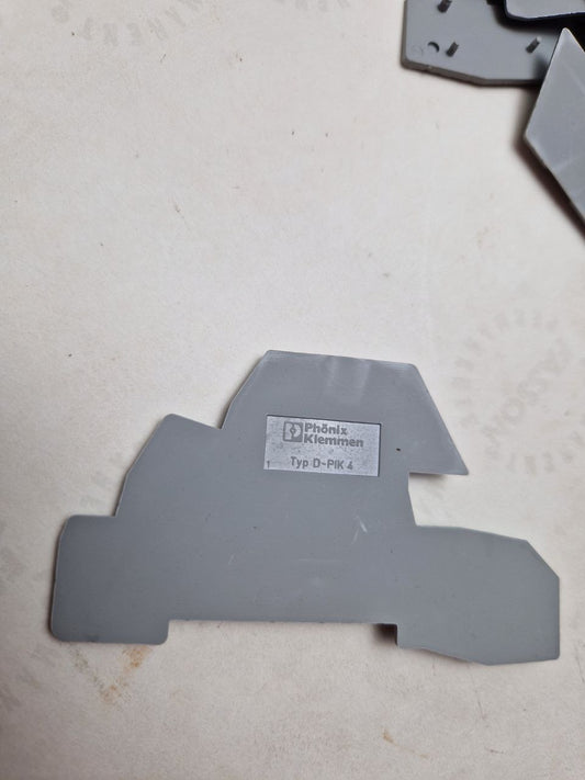 PHOENIX CONTACT D-PIK 4 - End cover 2714080  (Request price)