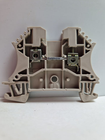 Weidmüller WDU terminal block Single Dark beige, 2.5mm², 800 V / 24A, screw connection