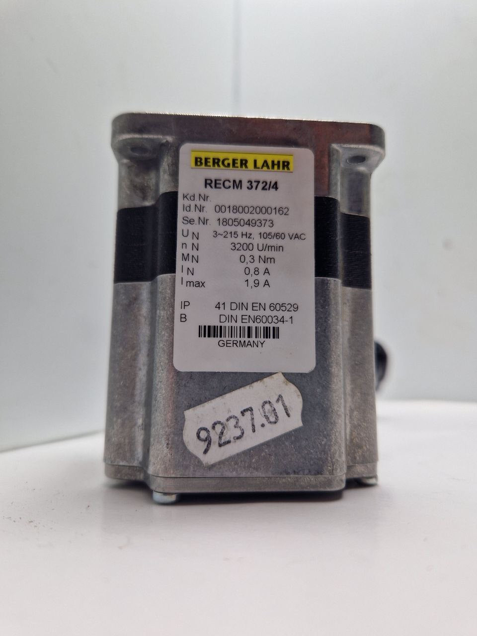 Schneider Electric EC motor RECM 372/4, AND 3~215 Hz, 105/60 VAC  BERGER LAHR (Request price)